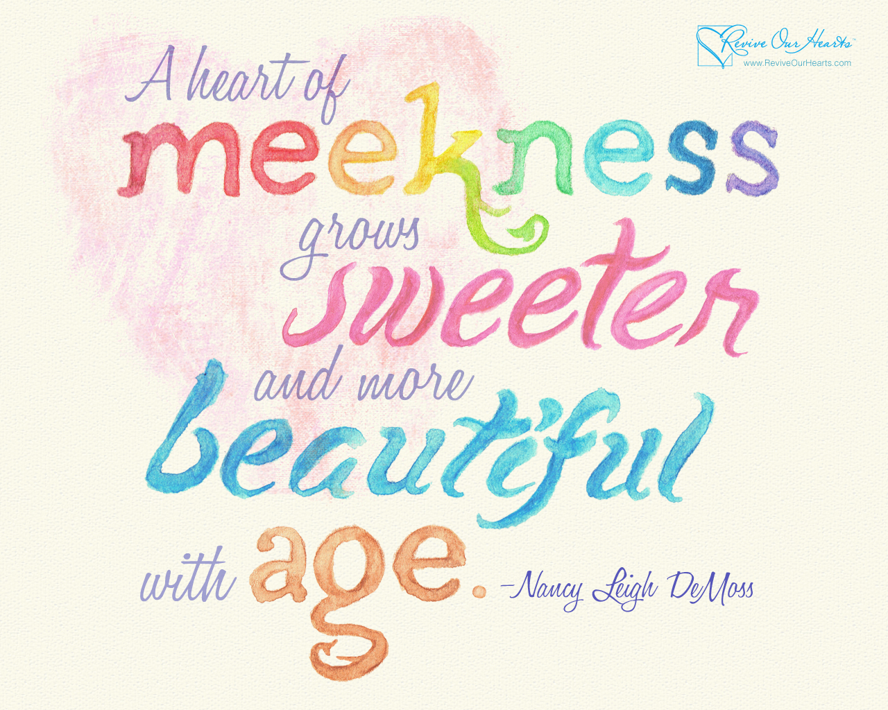 Heart Of Meekness Wallpaper Revive Our Hearts