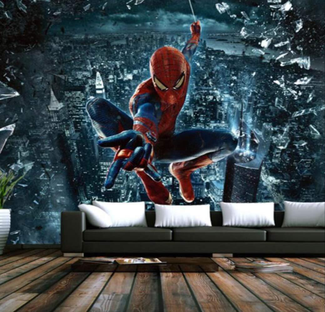Buy Custom Mural Wallpaper 3d Large Spiderman Batman Iron