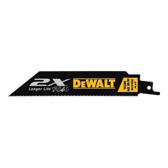Dewalt Dwa418 2x Variable Tooth Premium Metal Cutting Reciprocating