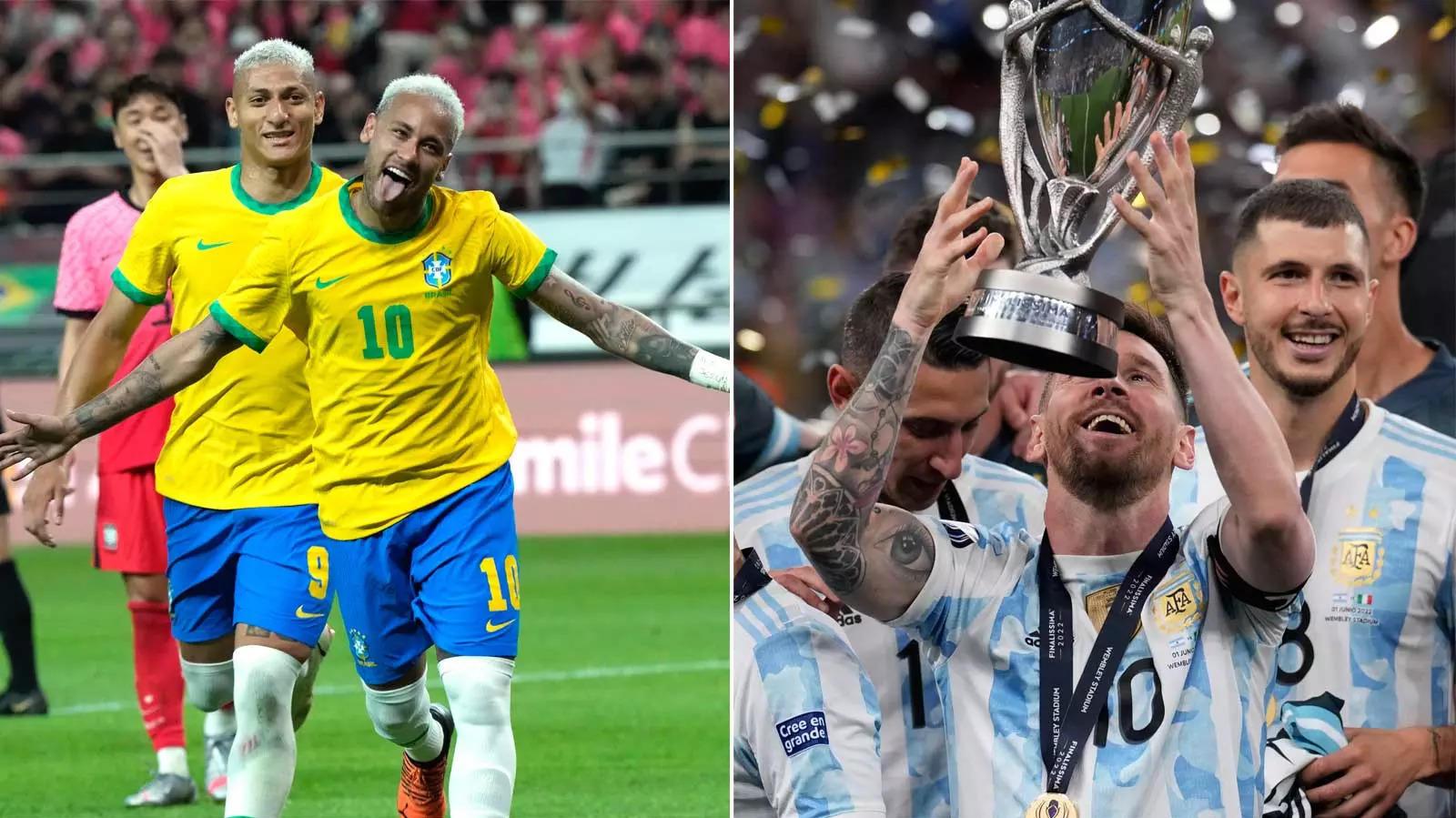 Did They Win World Cup Neymar Mocks Lionel Messi S Argentina