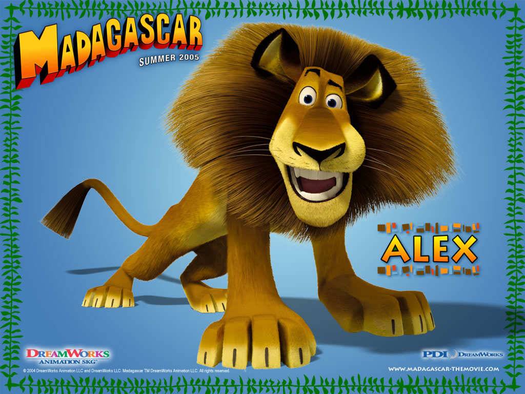 Madagascar Movie Alex Wallpaper Animated Movies