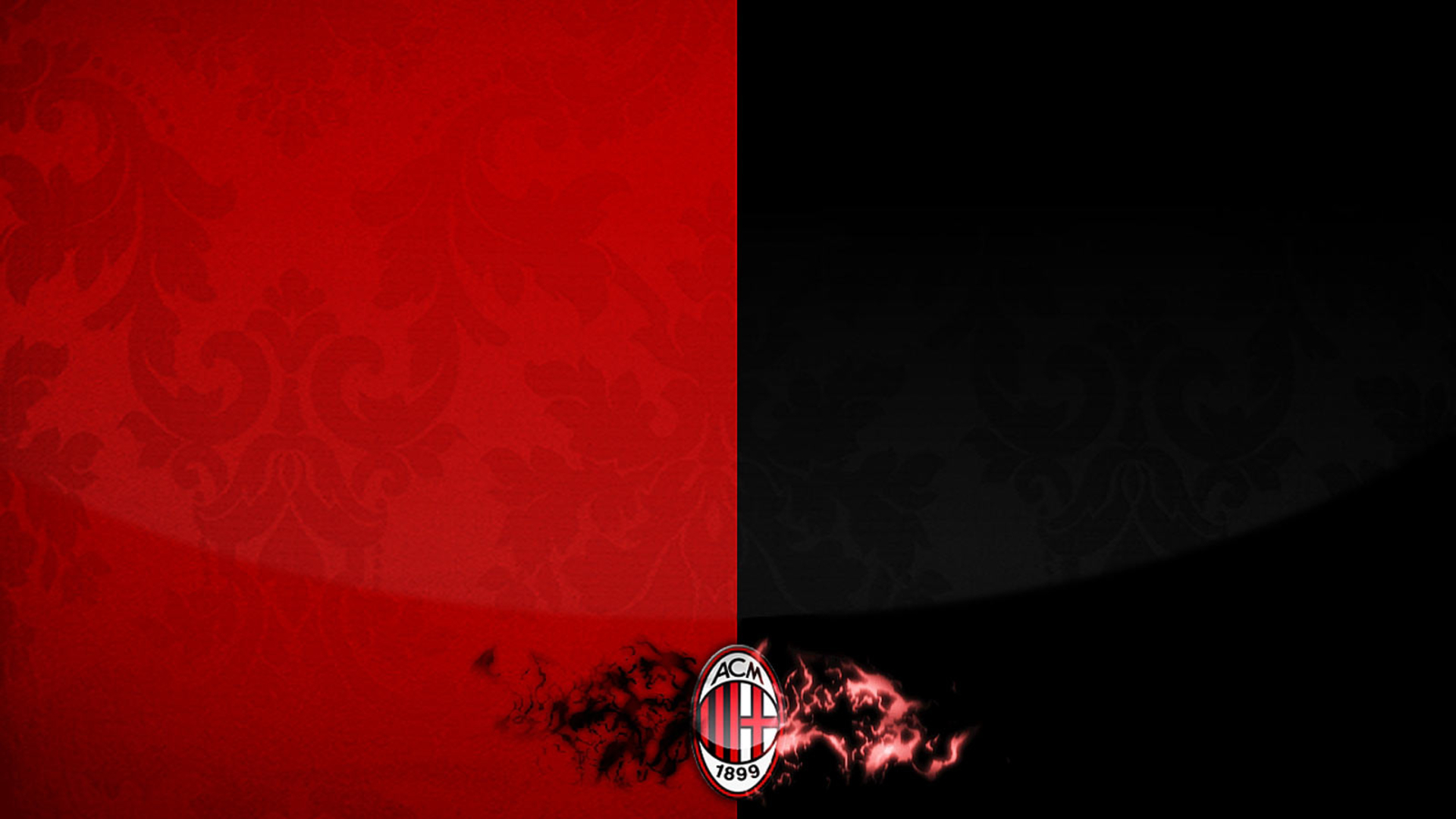 Full HD Ac Milan Logo Football Wallpaper Desktop Image Windows