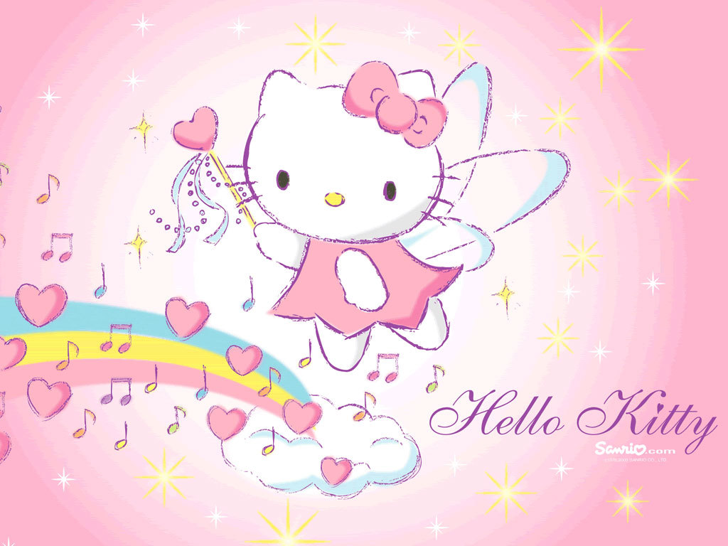 76 Wallpaper Hello Kitty Pink On Wallpapersafari