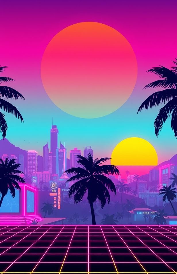 Retrowave Wallpaper