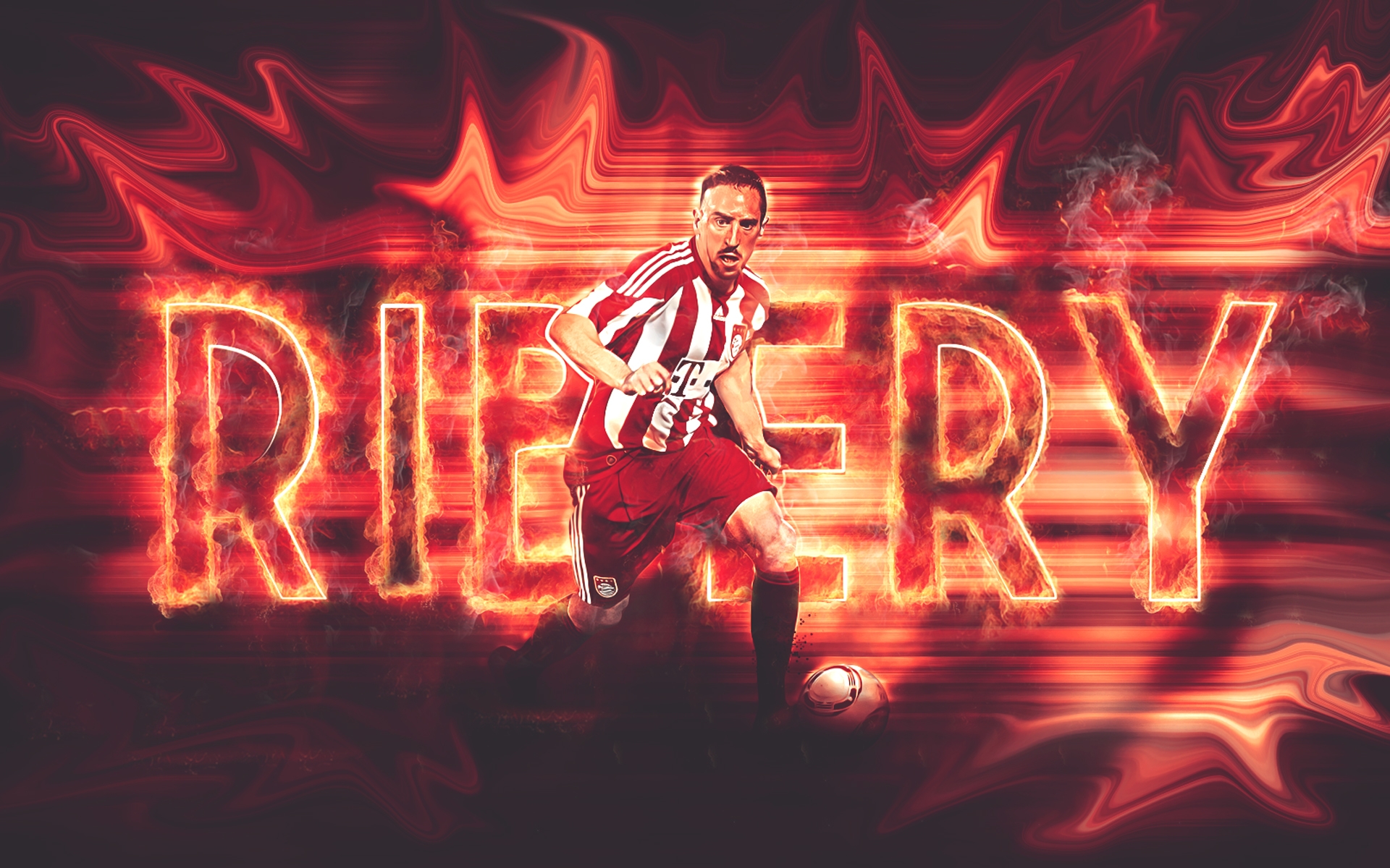 Franck Ribery Background Football Wallpaper HD