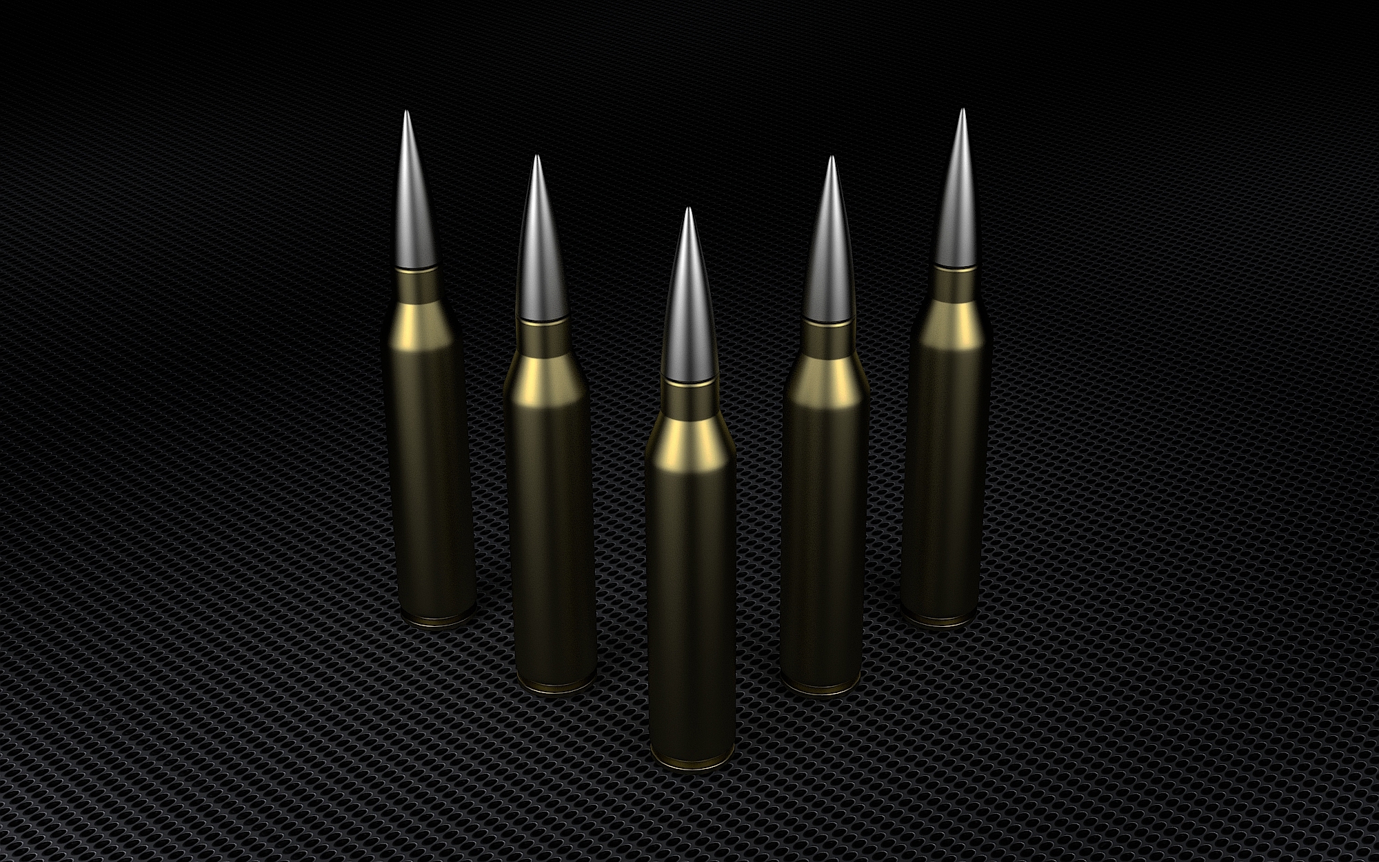 Ammo Army Bullet Cartridges Guns Dark Background Wallpaper