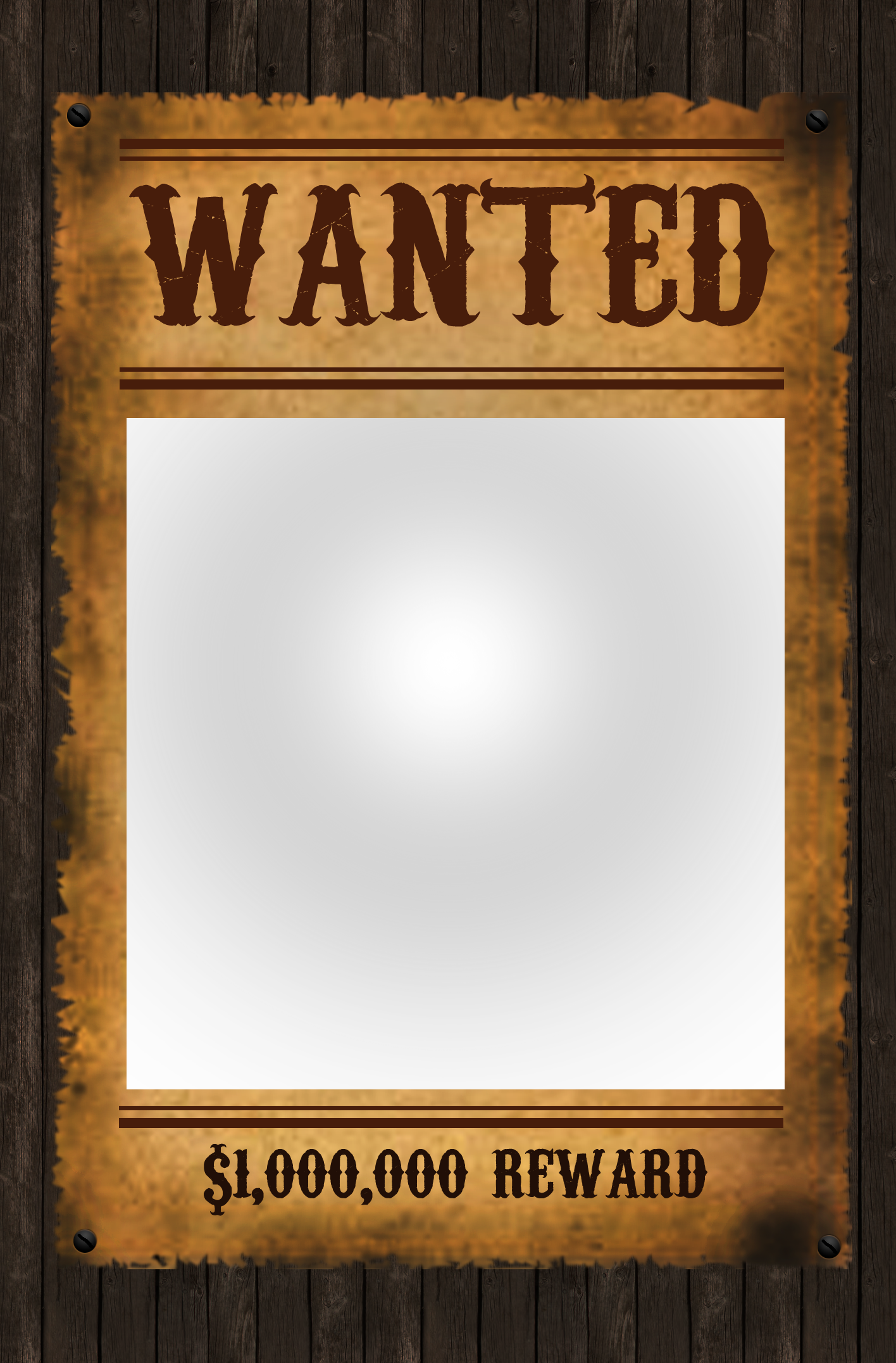 Wanted Poster Background Eventful Rental Springfield