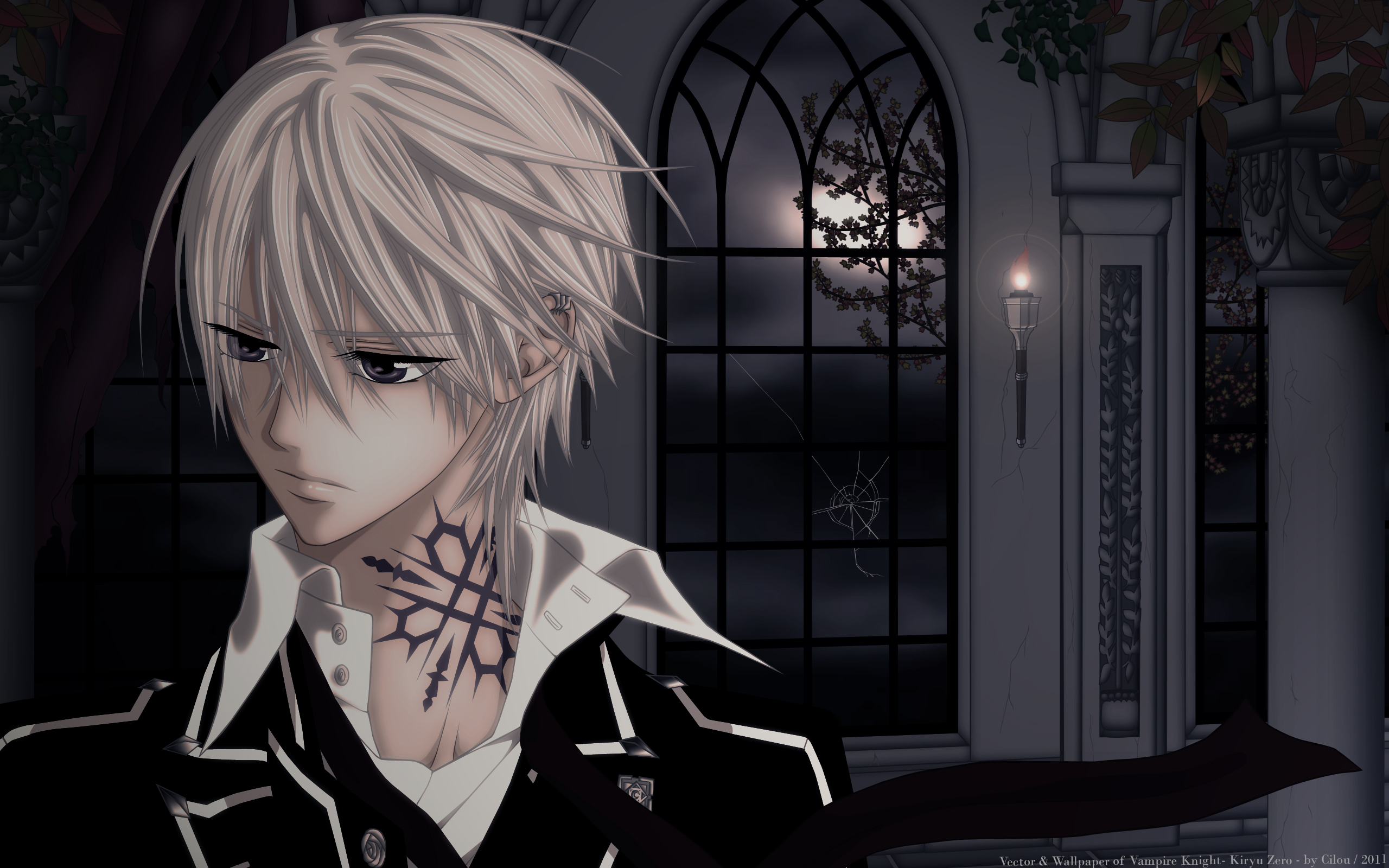 Vampire Knight Kiryuu Zero Dark Gothic Wallpaper