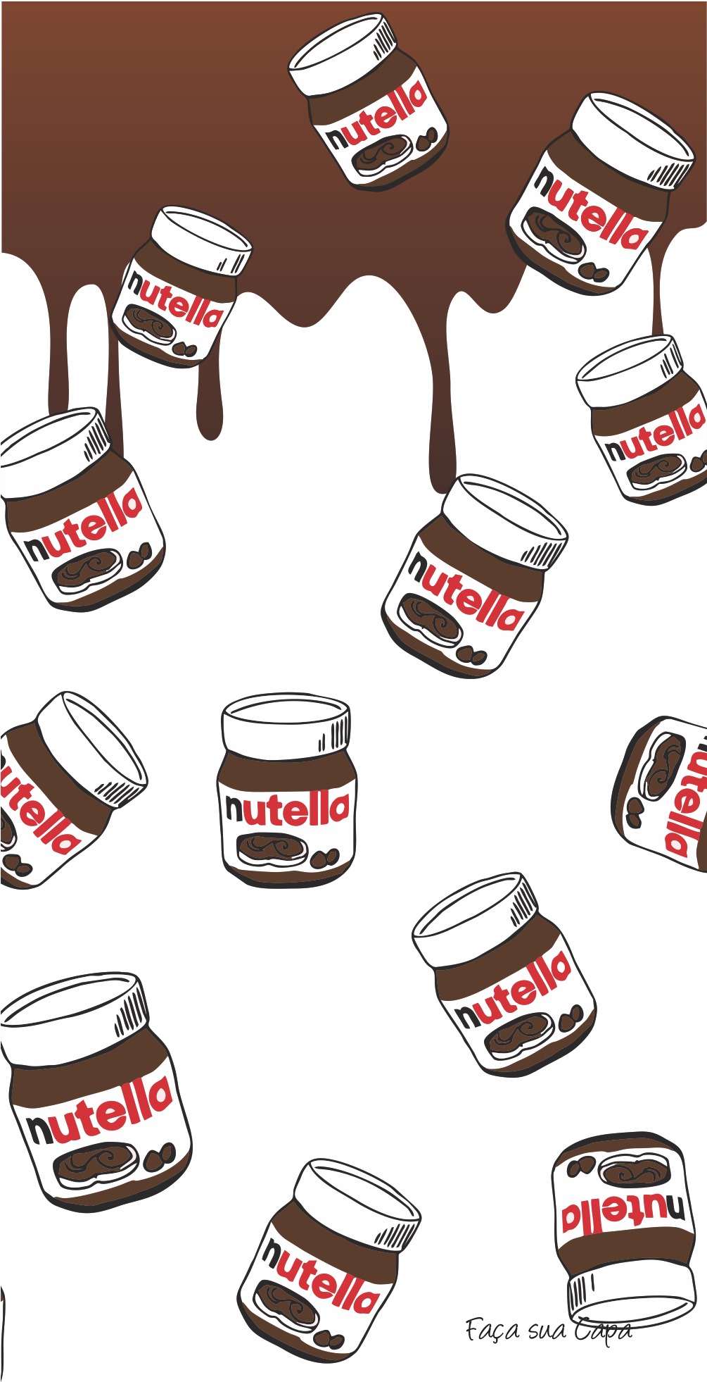 HD Nutella Cool iPhone Background Wallpaper Food