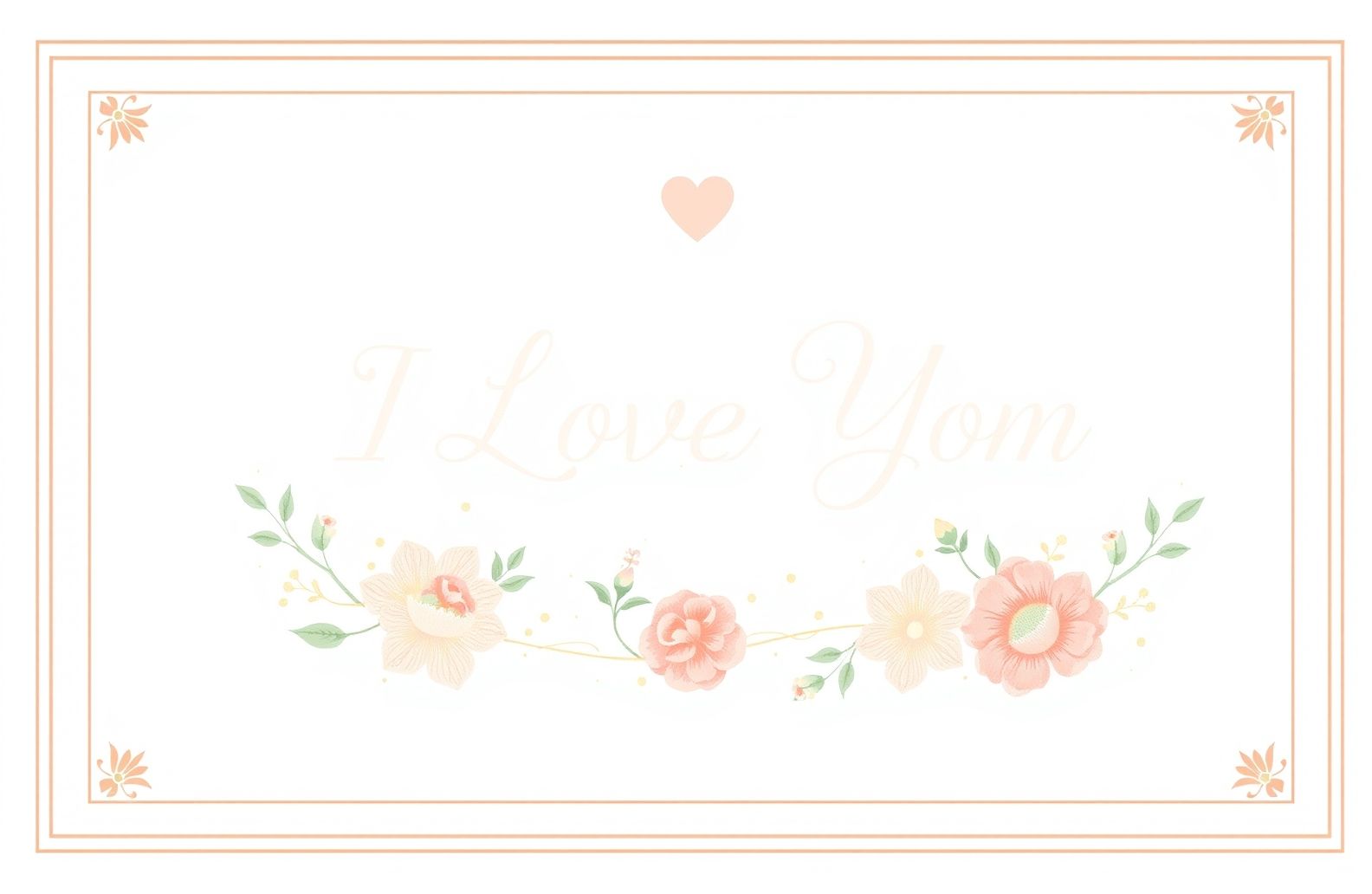 I Love You Mom Wallpaper
