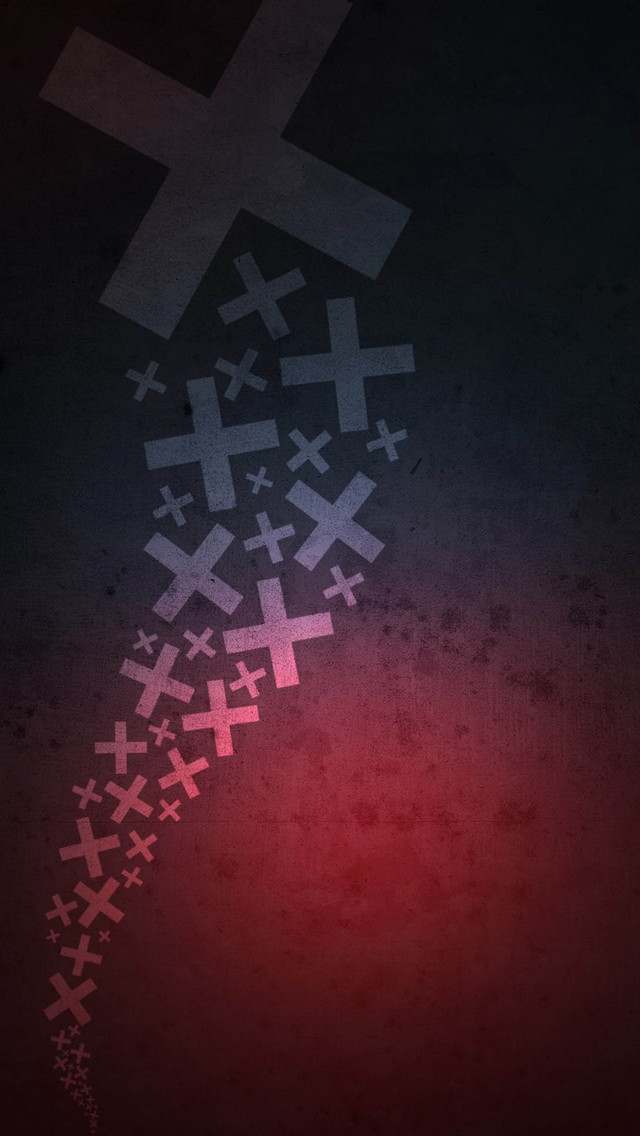Cross Design iPhone Wallpaper