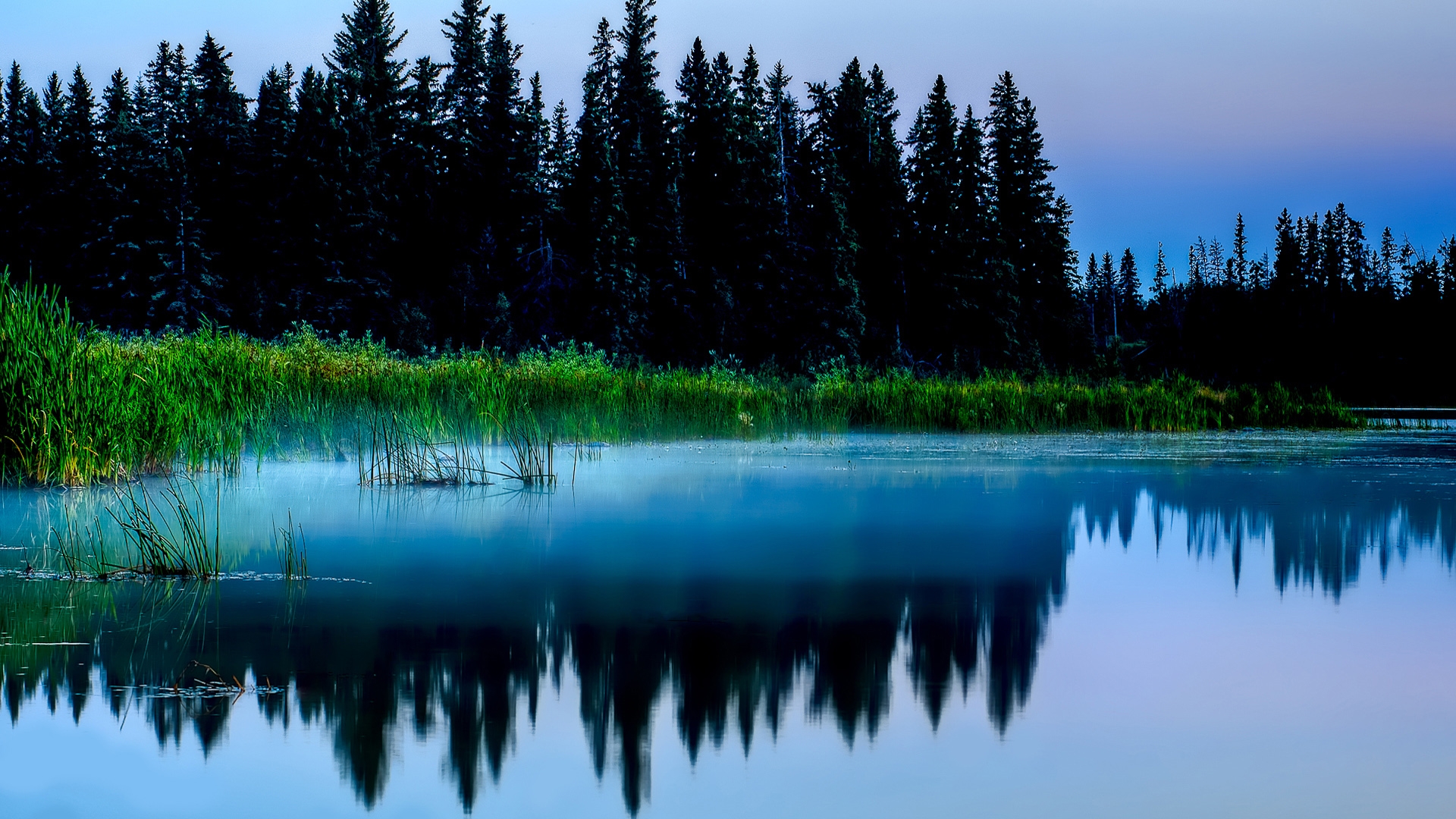 Beautiful Lake Reflection Landscape High Definition Wallpaper HD