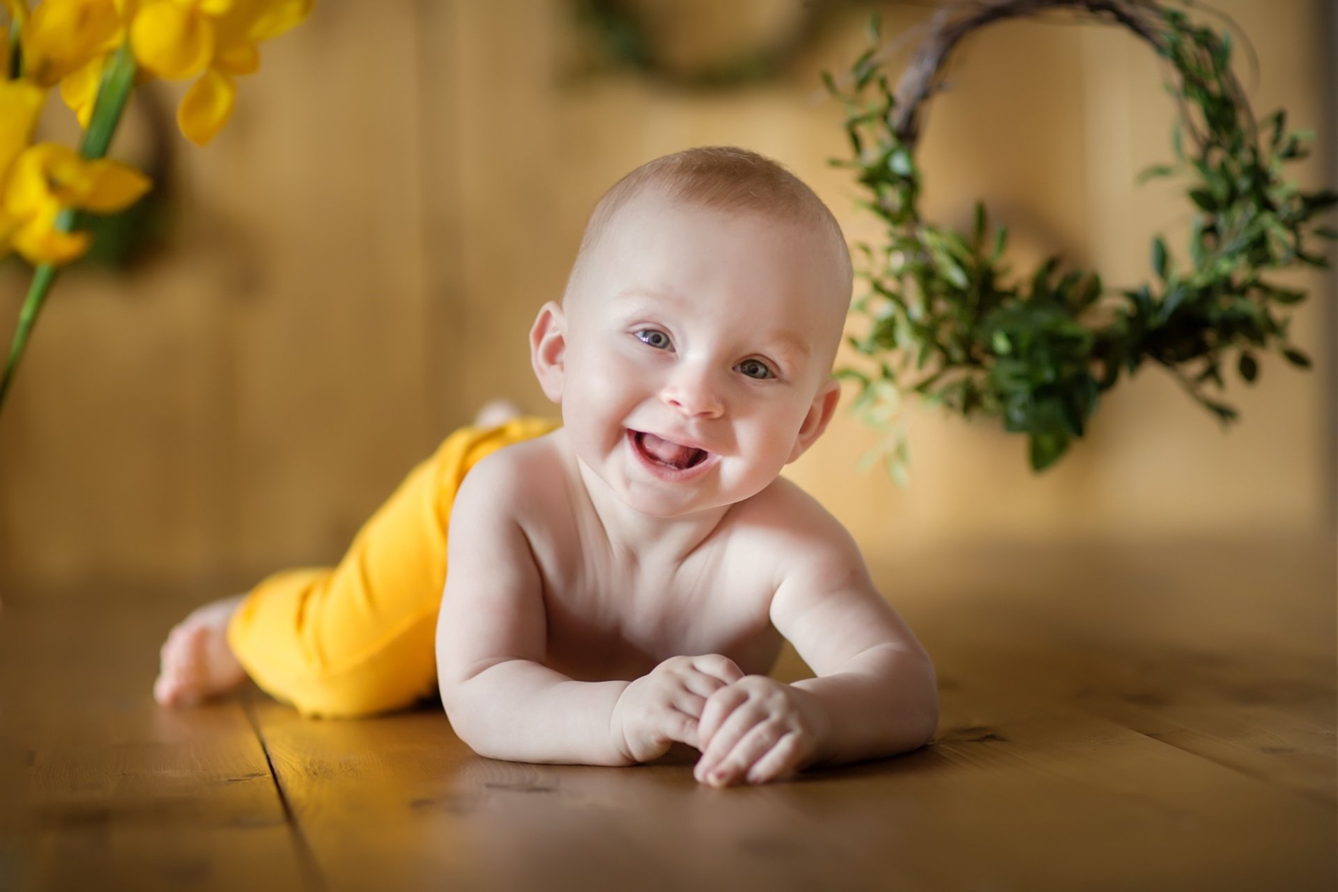 Cute Smile Photography Baby HD Wallpaper