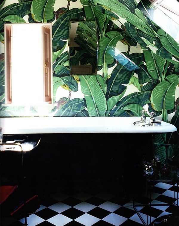 Jungle Met Het Martinique Banana Leaf Wallpaper Van Hinson Roomed Nl