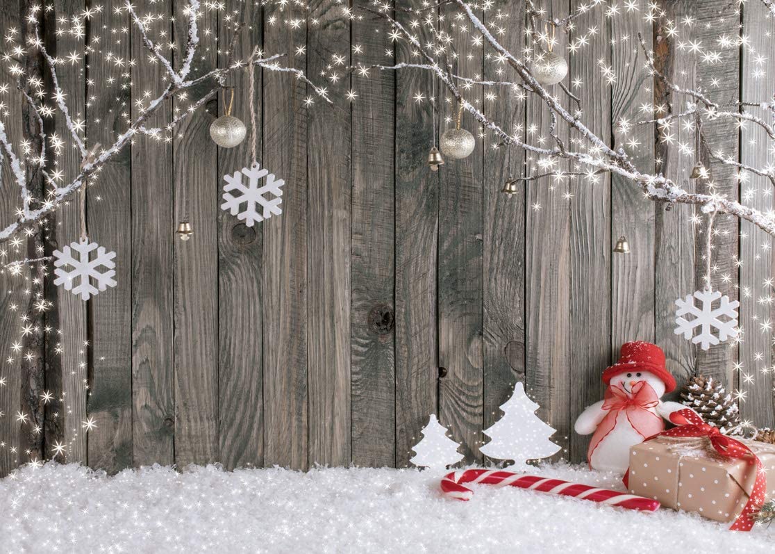 Amazon Lywygg Christmas Backdrop Snow Floor Photo
