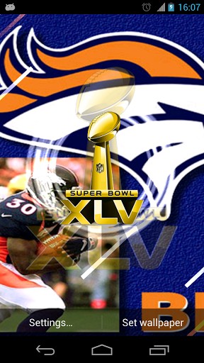 Denver Broncos Live Wallpaper App For Android