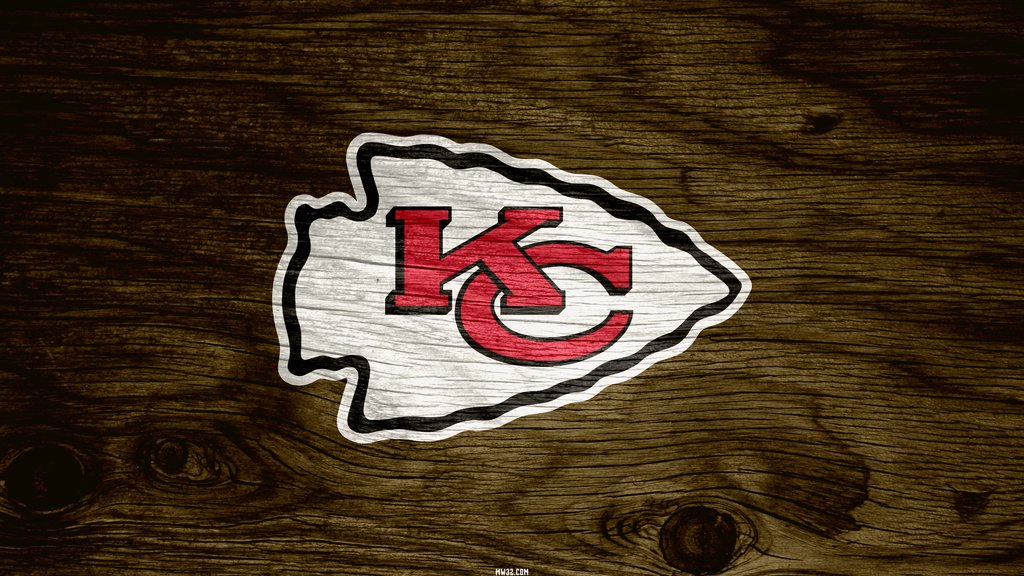 Kansas City Chiefs Brown Weathered Wood Wallpaper For Samsung Galaxy