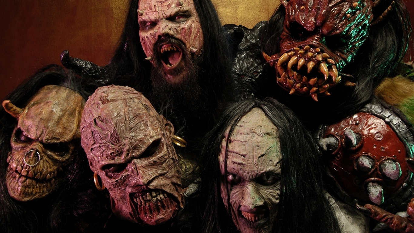 Wallpaper Lordi Image Masks Scream