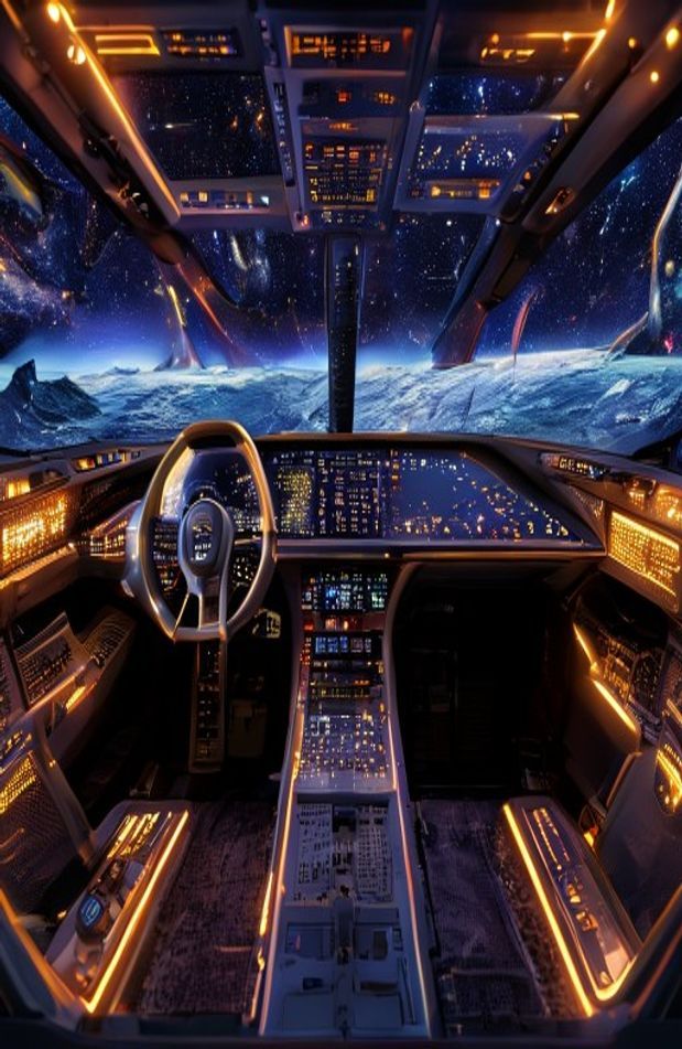Millenium Falcon Cockpit Wallpaper