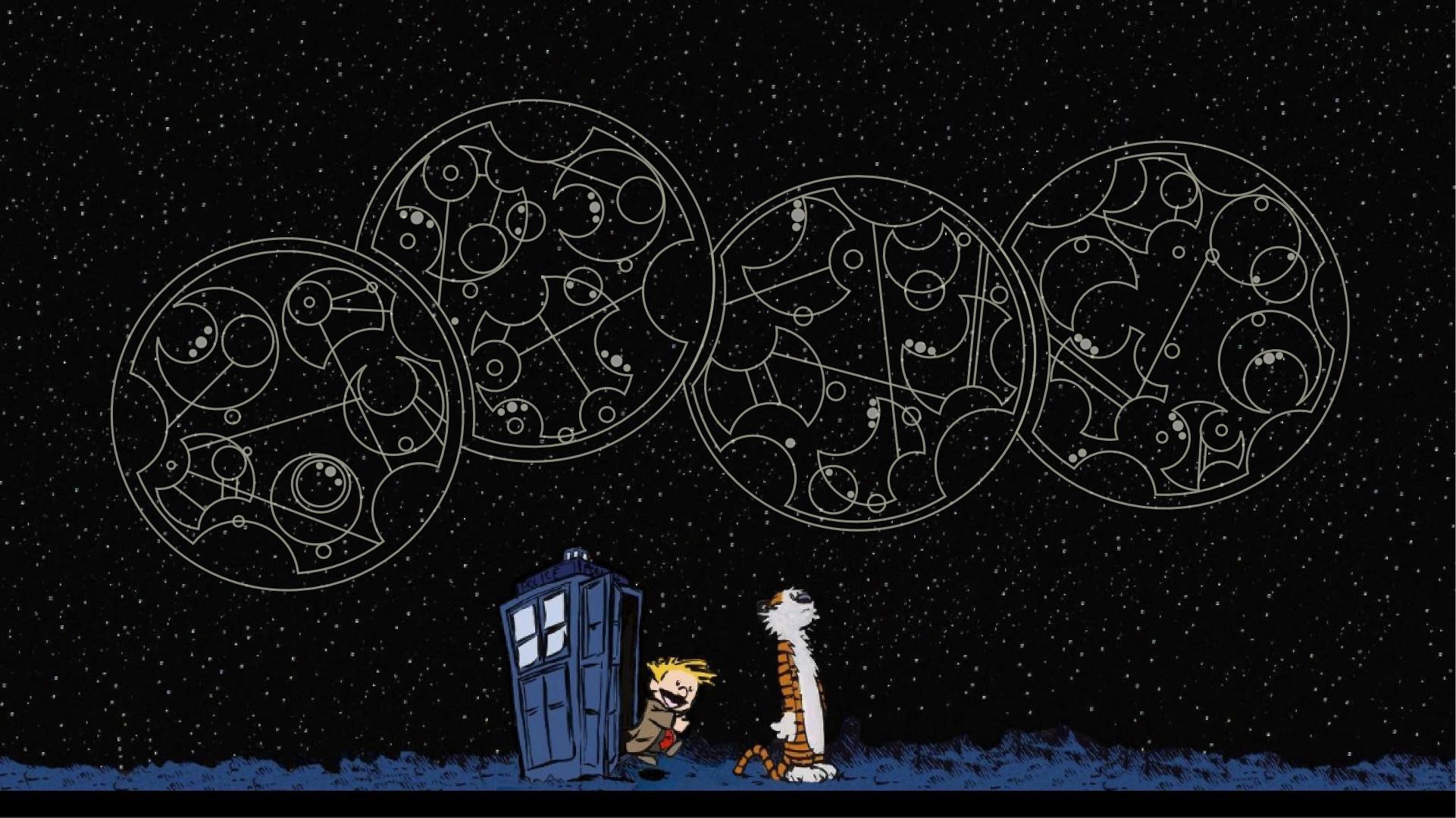 Made A Gallifreyan Quote To Add One Of My Favorite Wallpaper It