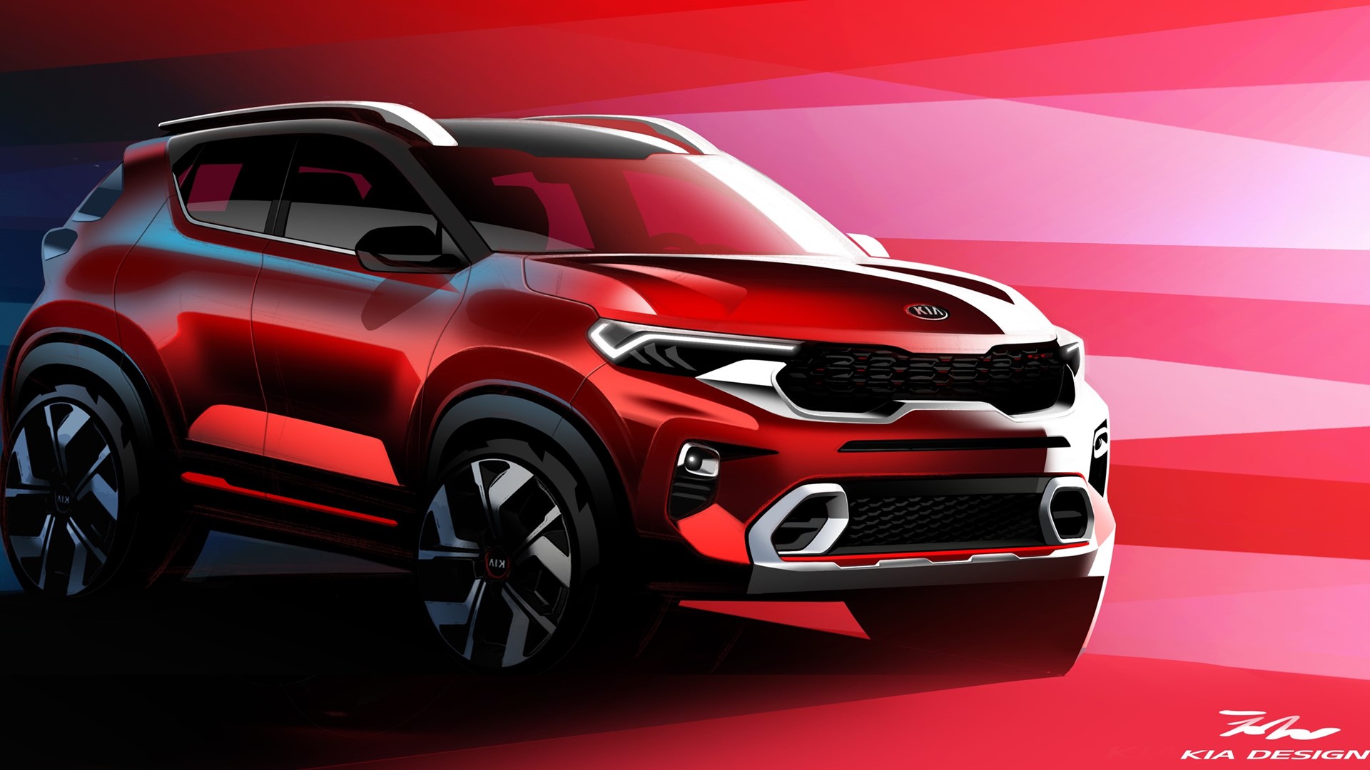 Kia Motors India Releases Official Image Of All New So