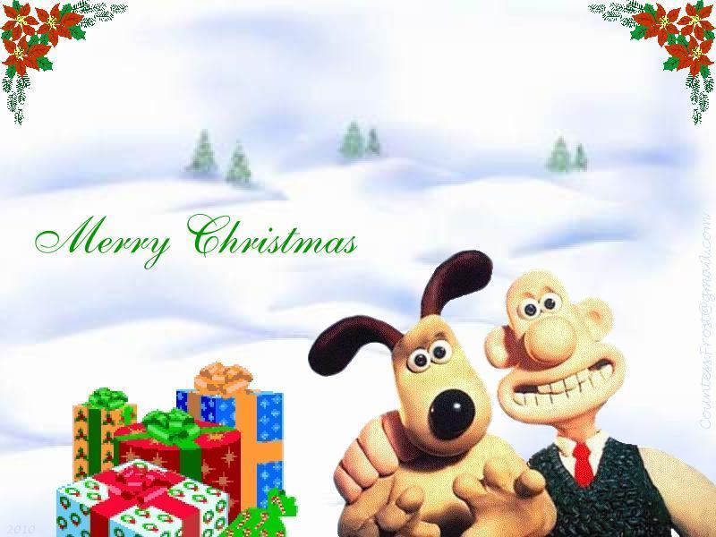 Wallace And Gromit Christmas Wallpaper