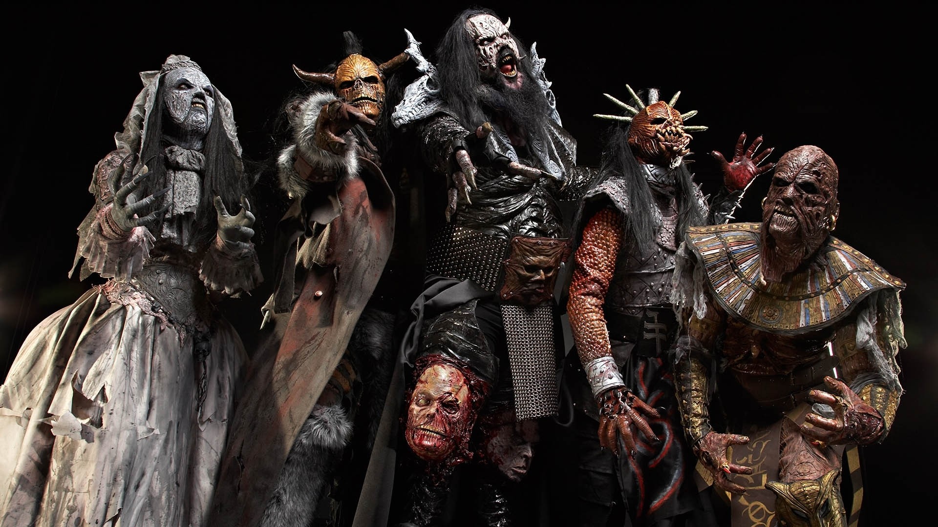 Lordi Heavy Metal Bands Dark Wallpaper