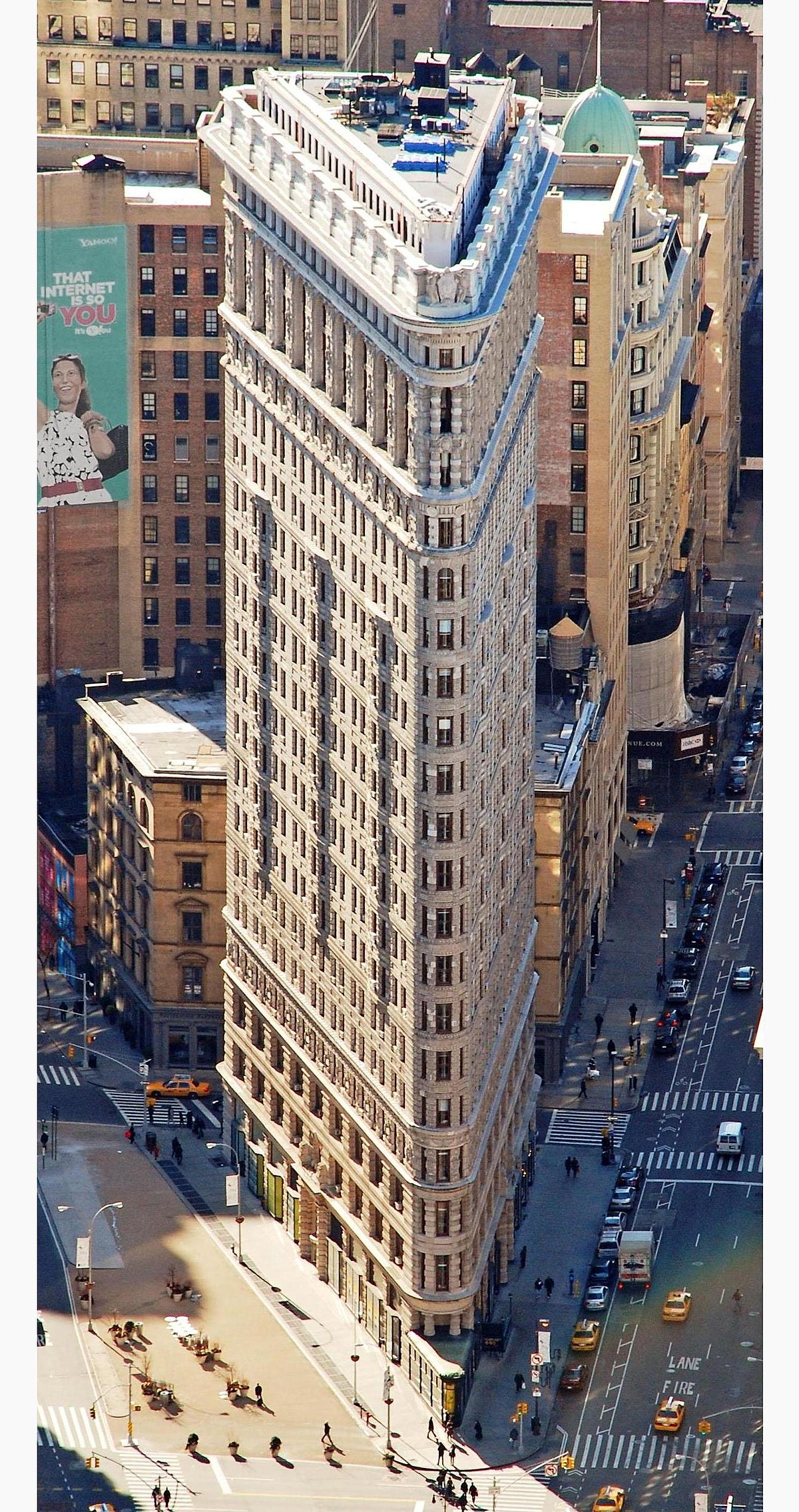 1200px Edificio Fuller En Desde El Empire State Crop Boxin Wallpaper