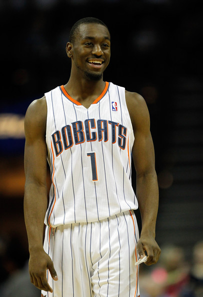 Kemba Walker Of The Charlotte Bobcats Reacts Against