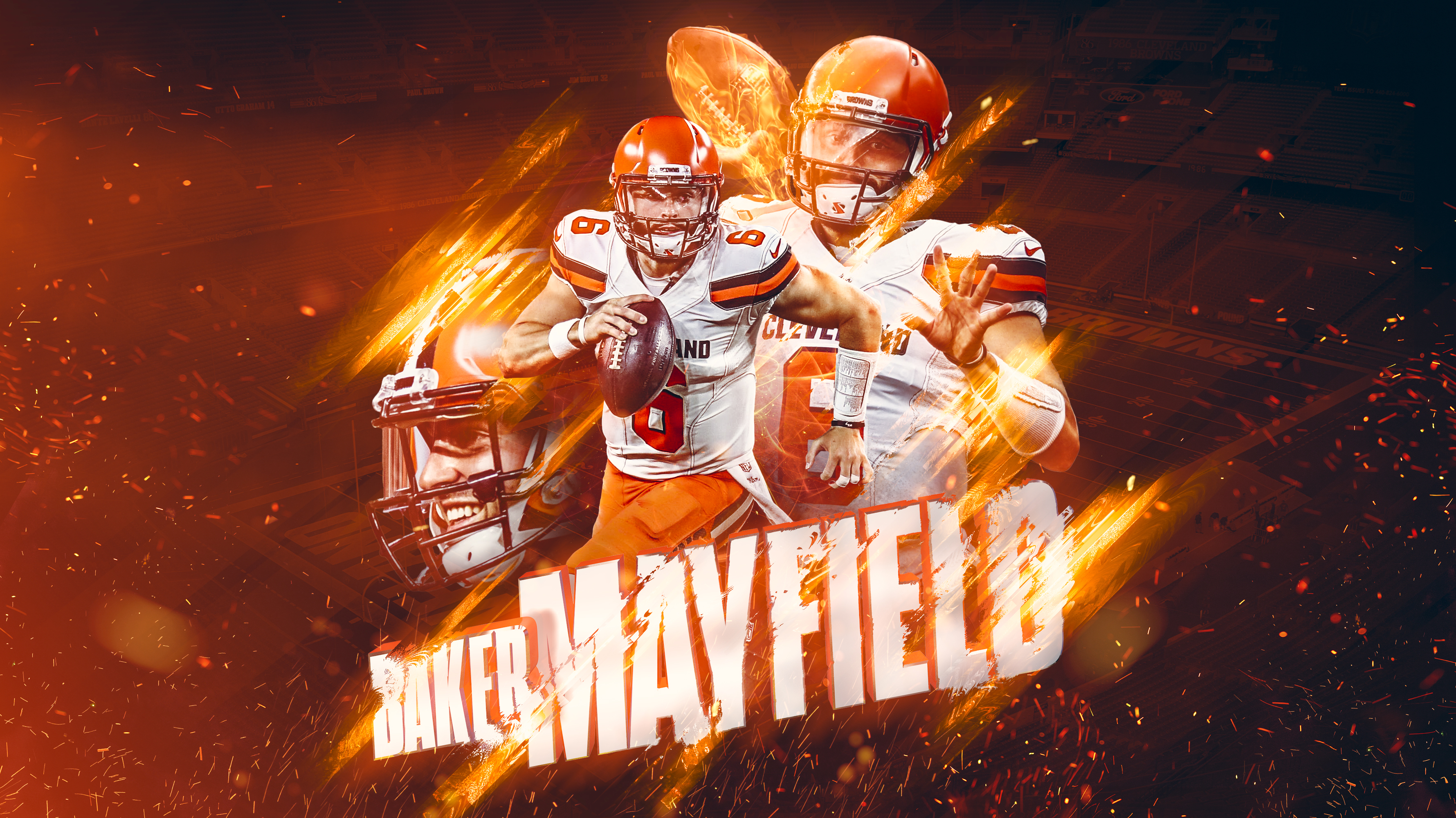 Baker Mayfield Desktop Wallpaper Browns