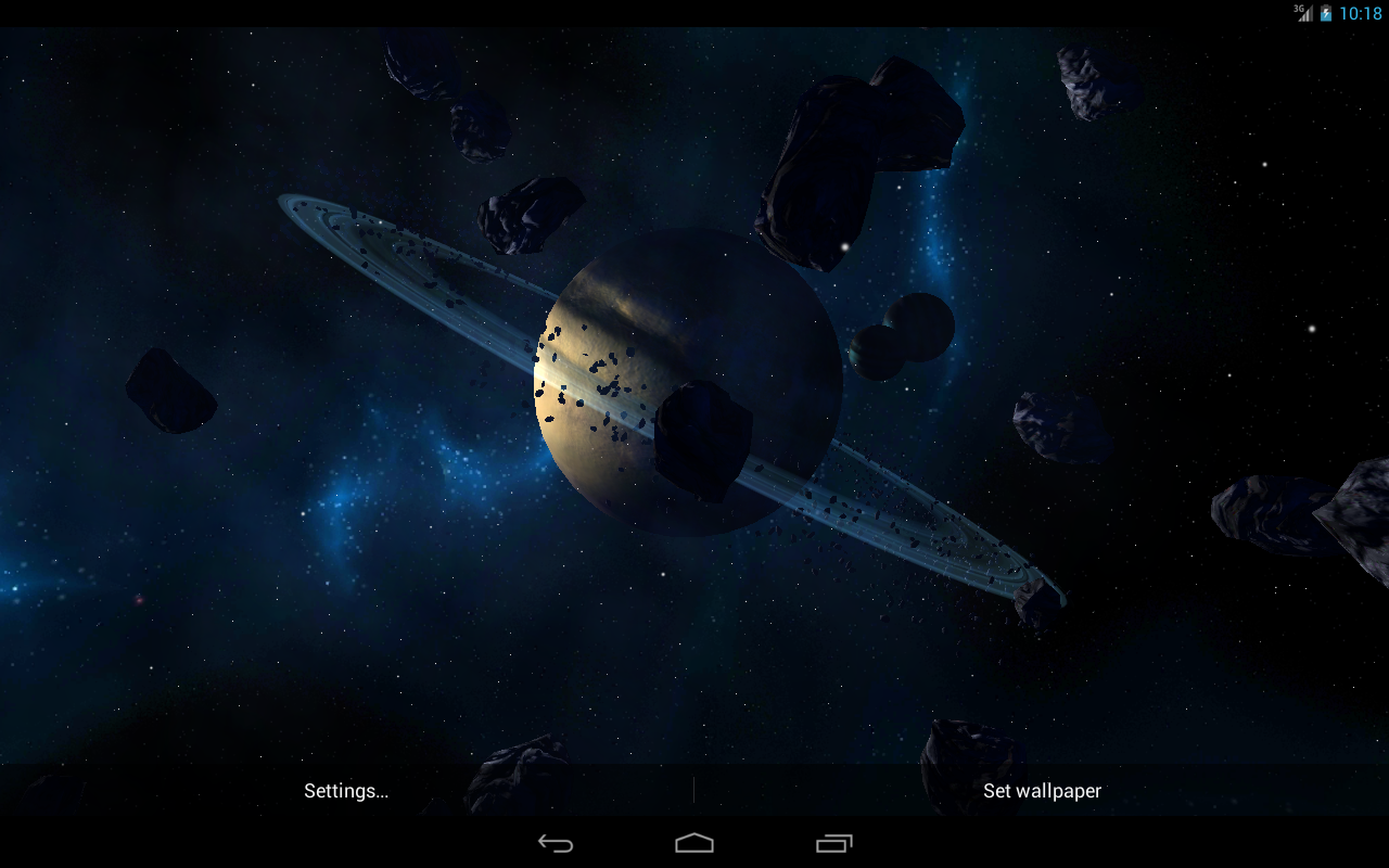 Space Live Wallpaper Android Apps On Google Play