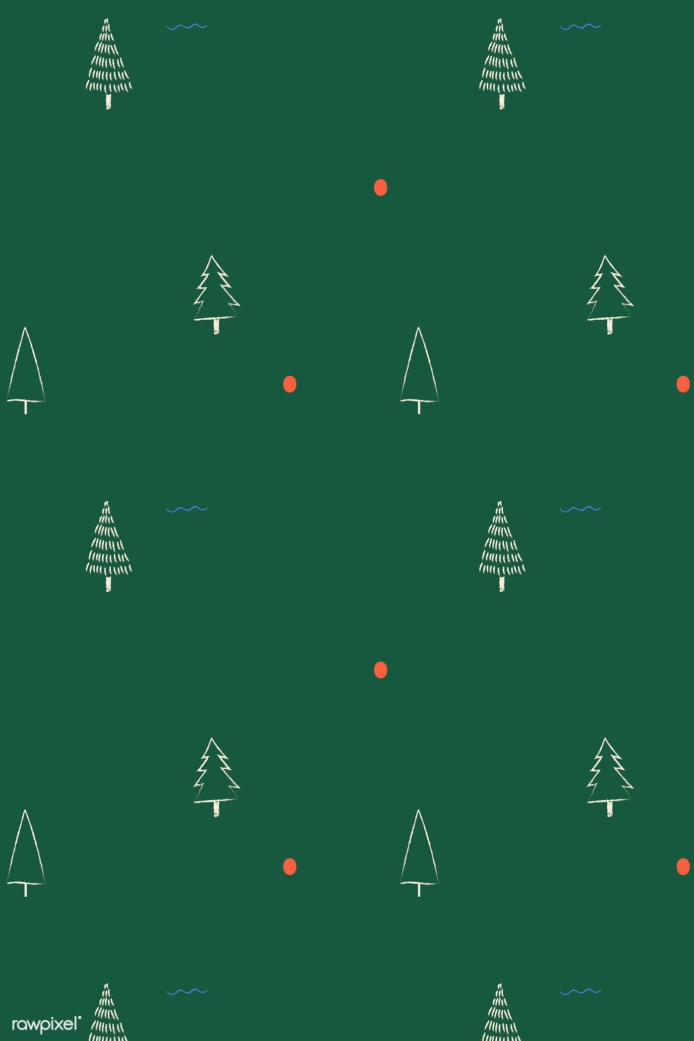Christmas Wallpaper Pattern Graphic by silabustudio  Creative Fabrica