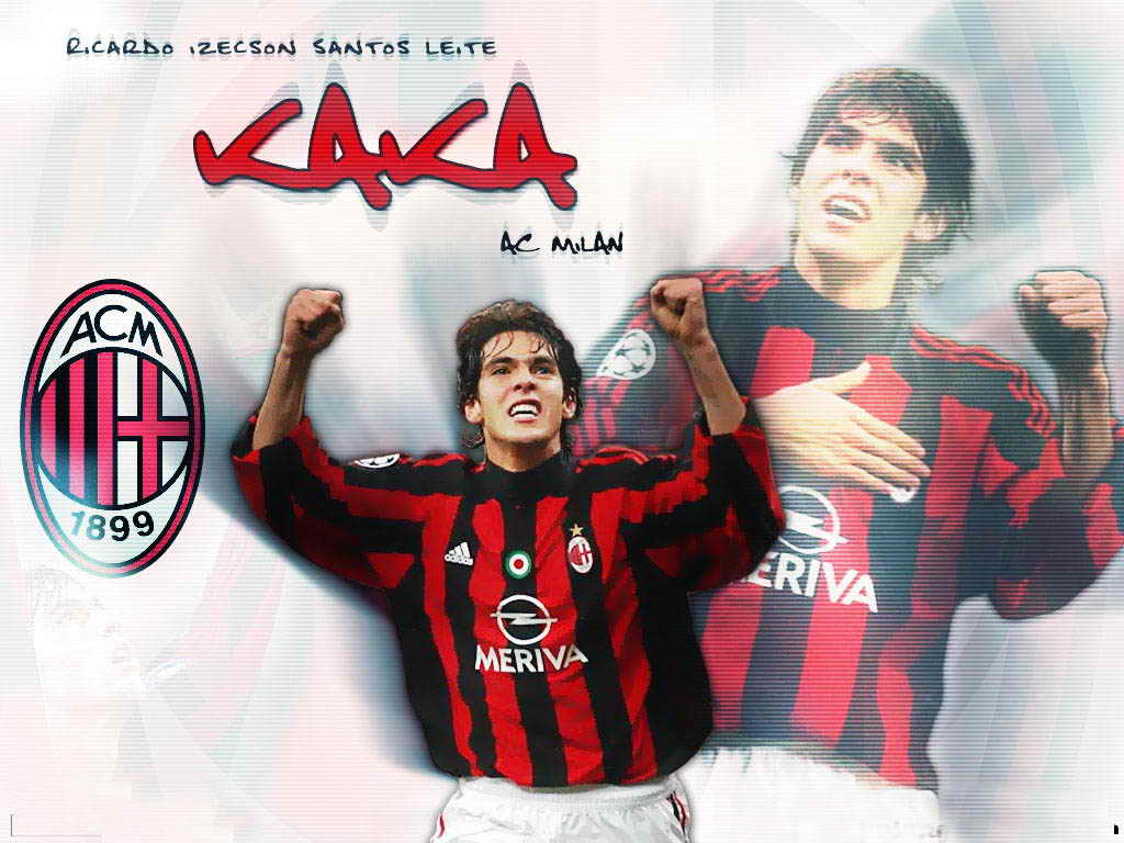 Top Footballer Wallpaper Ricardo Kaka Ac Milan