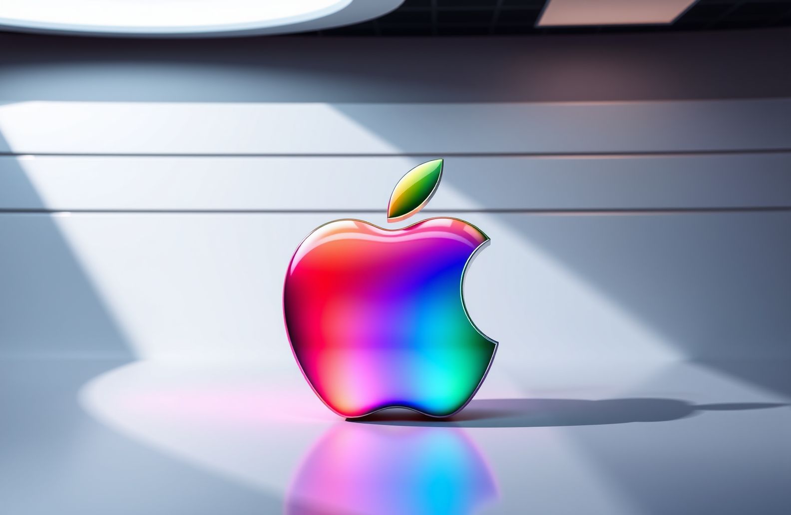 3d Apple Logo Wallpaper