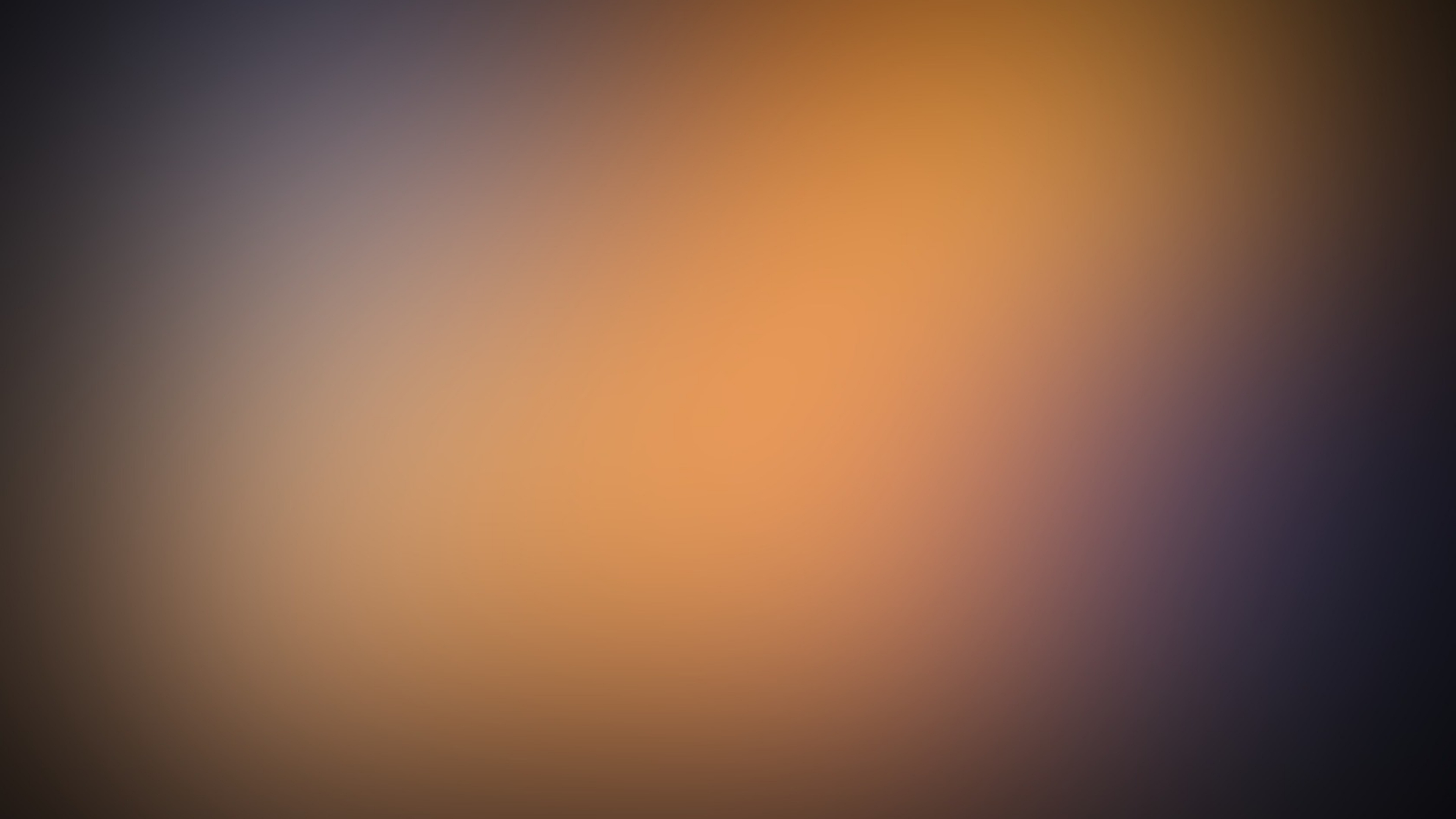 Wallpaper Gaussian Orange Minimalism Depth 4k