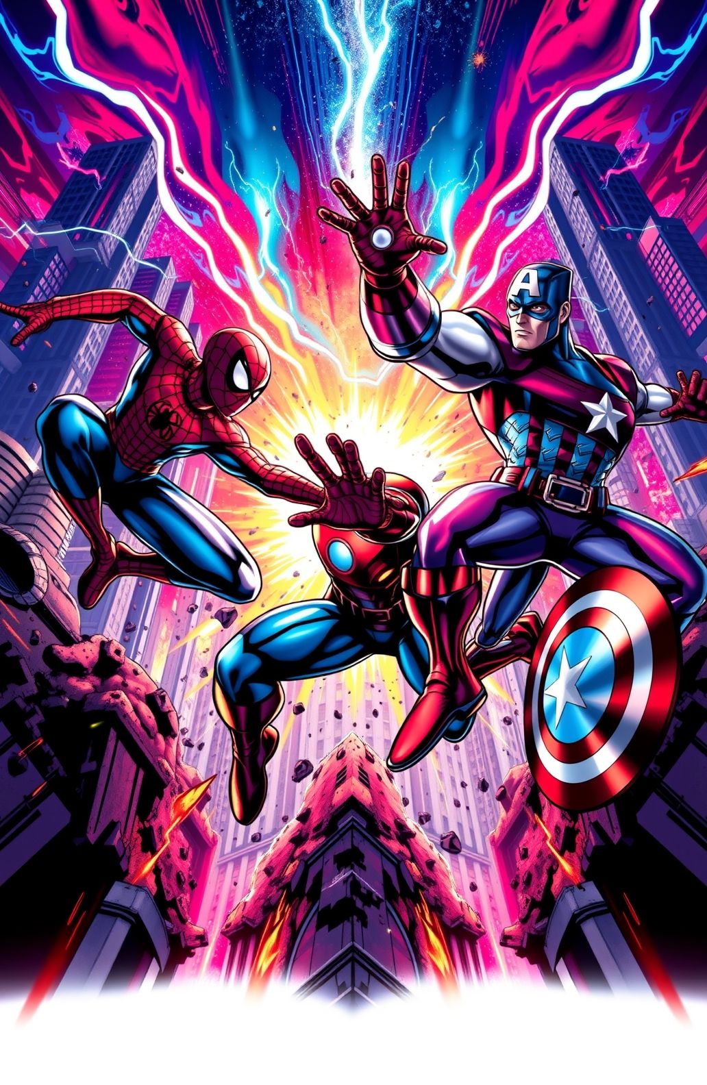 Marvel Dual Monitor Wallpaper