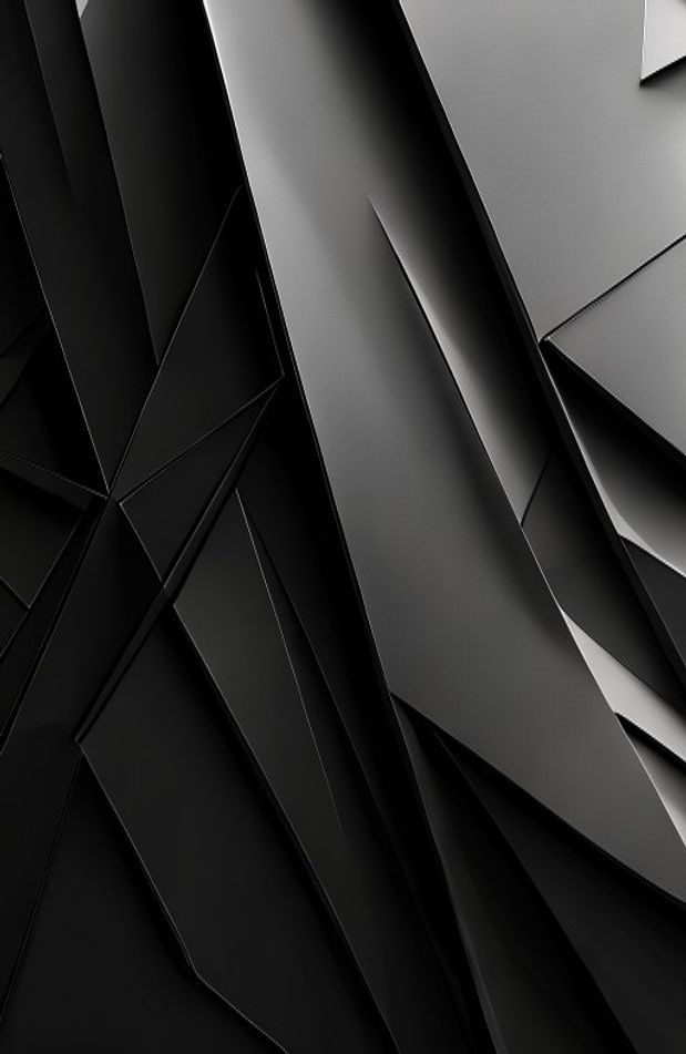 3d Black Wallpaper