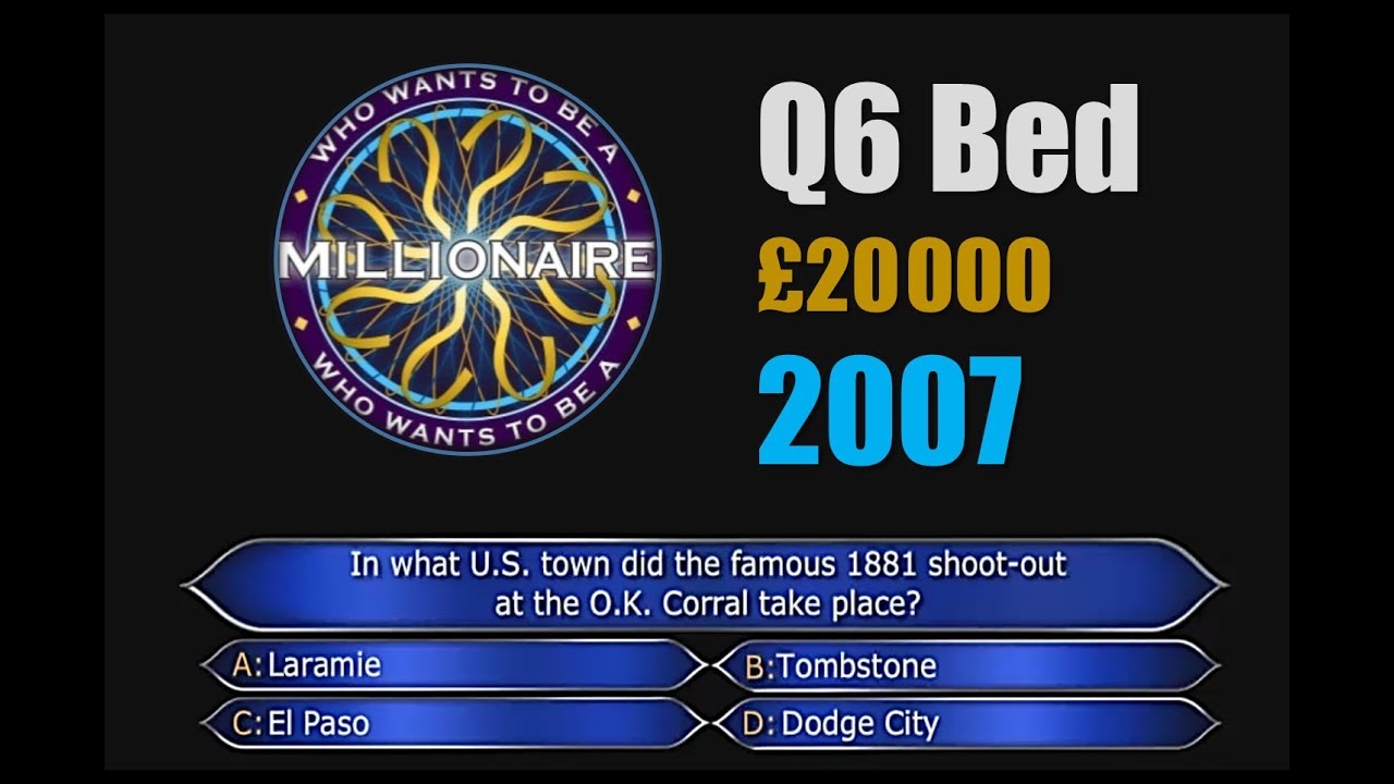 Who Wants To Be A Millionaire Q6 Full Background Original