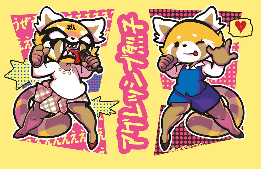 Aggretsuko png images  PNGWing