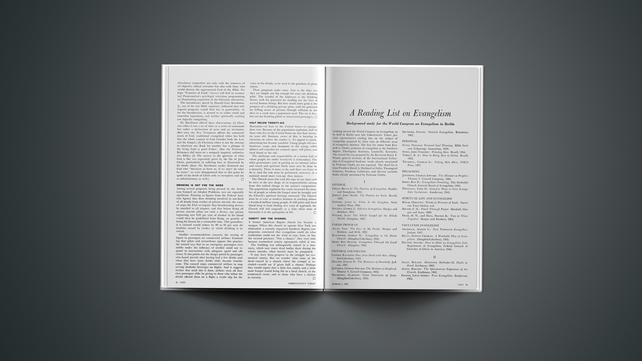 A Reading List On Evangelism Christianity Today