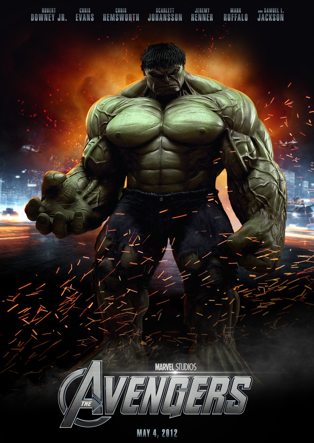 Hulk Avengers Smi HD Wallpaper Background Image