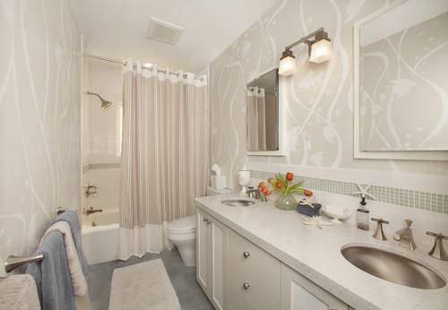 Wallpaper For Bathrooms Home Designs