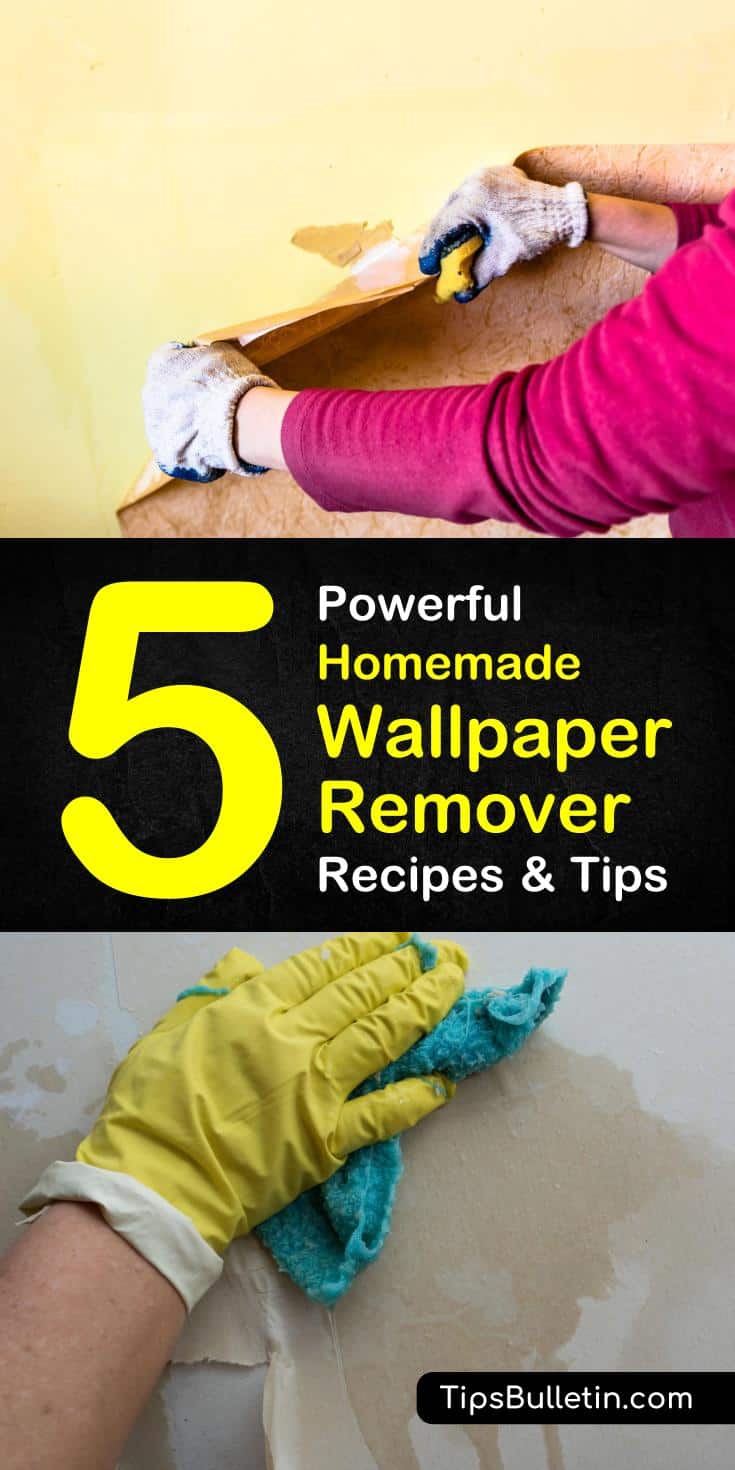 Homemade Wallpaper Remover Recipes 5 Tips For Easily Removing