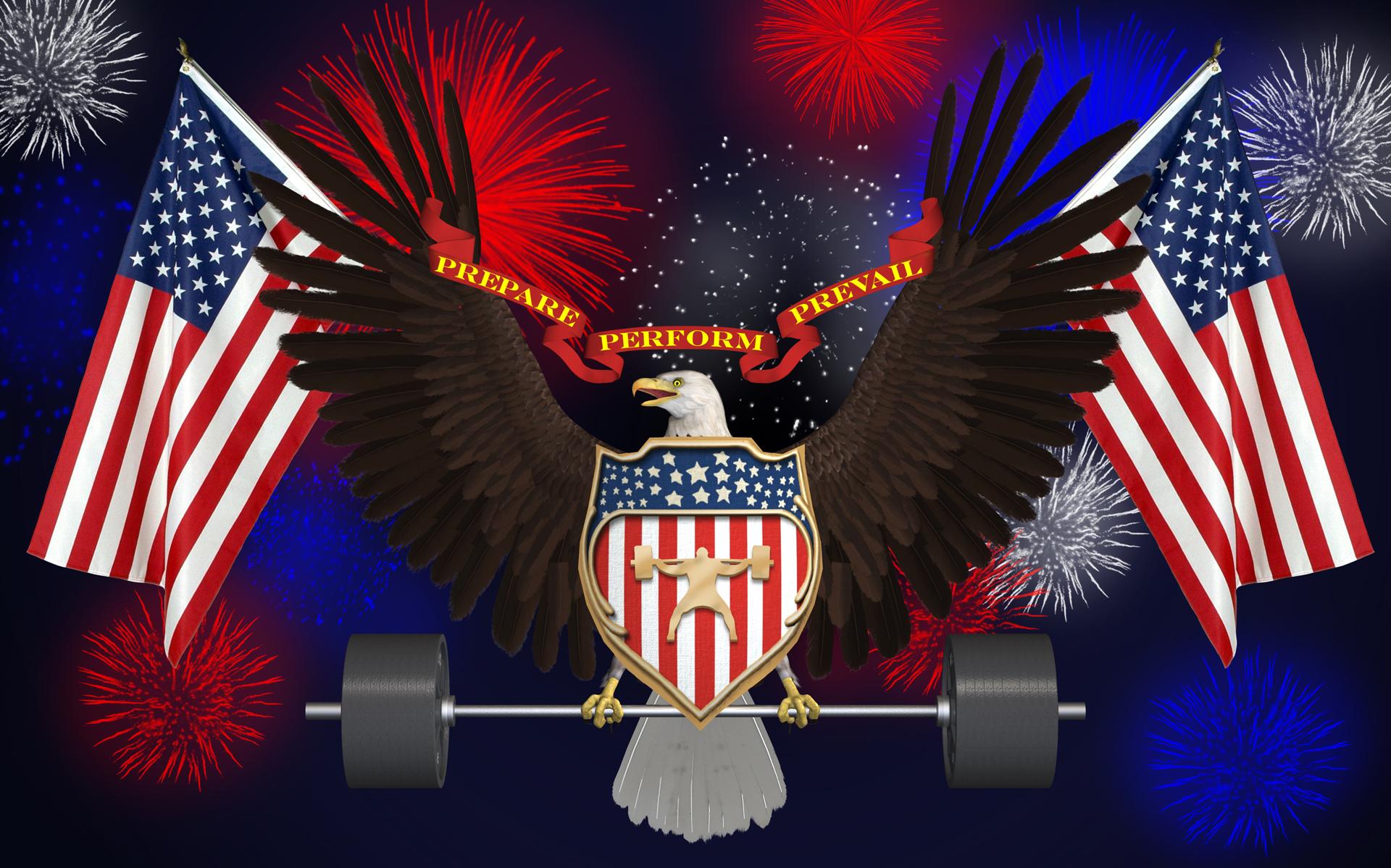 Man Made American Flag HD Wallpaper