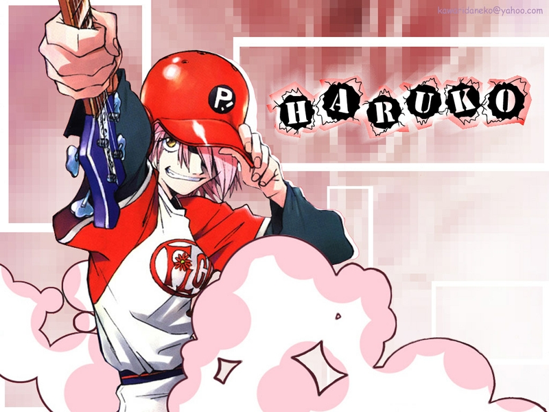 Fooly Cooly Haruko Haruhara Wallpaper Baseball