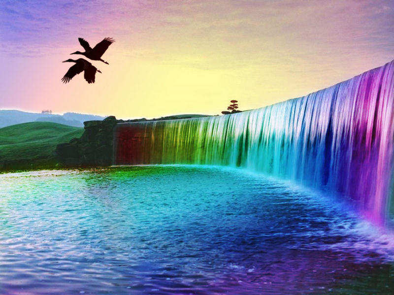 Cool Colorful Digital Art Background Wallpaper