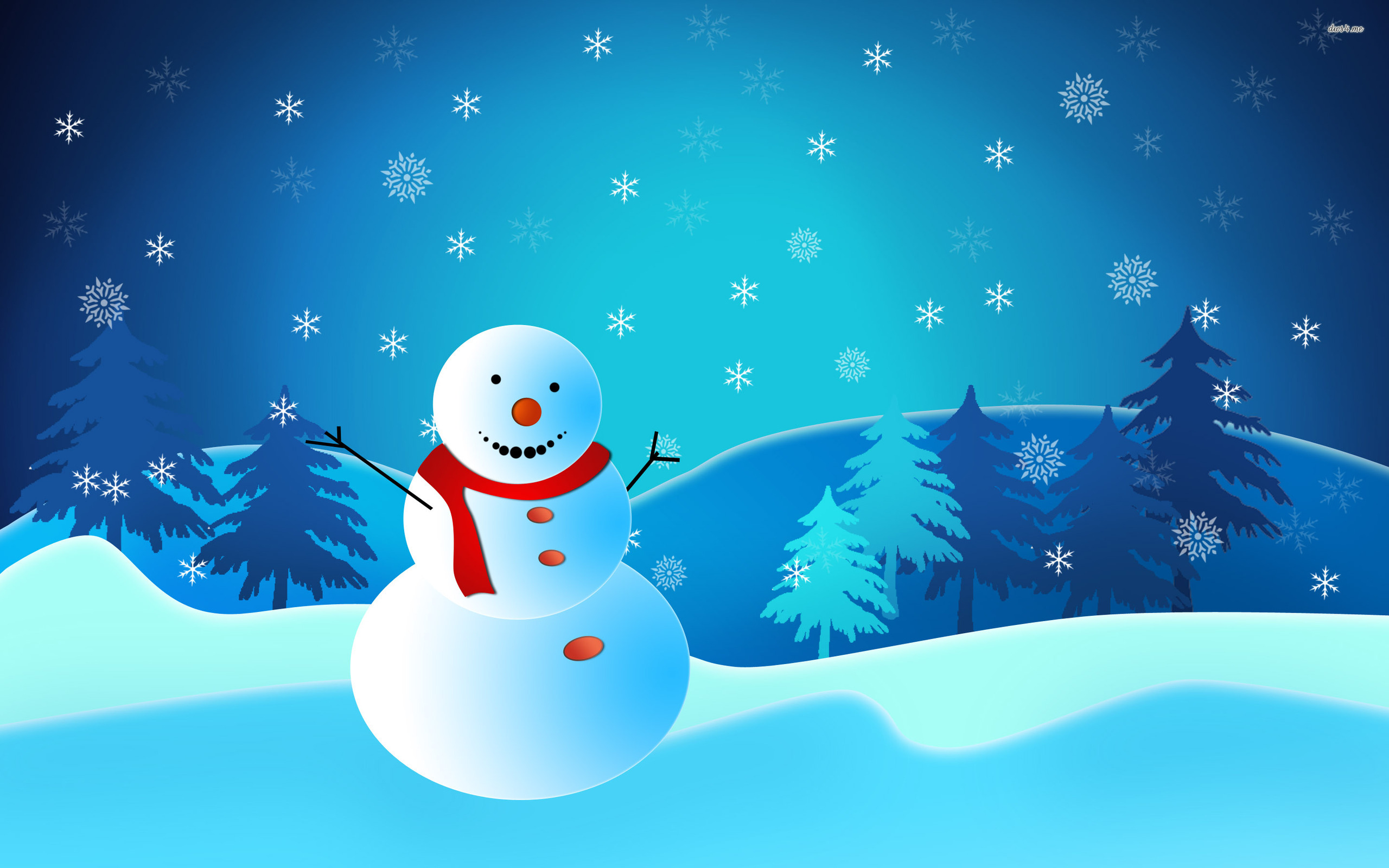 Holidays Snow Christmas Snowman Merry