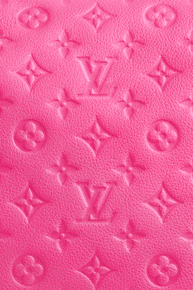 Pink Louis Vuitton iPhone
