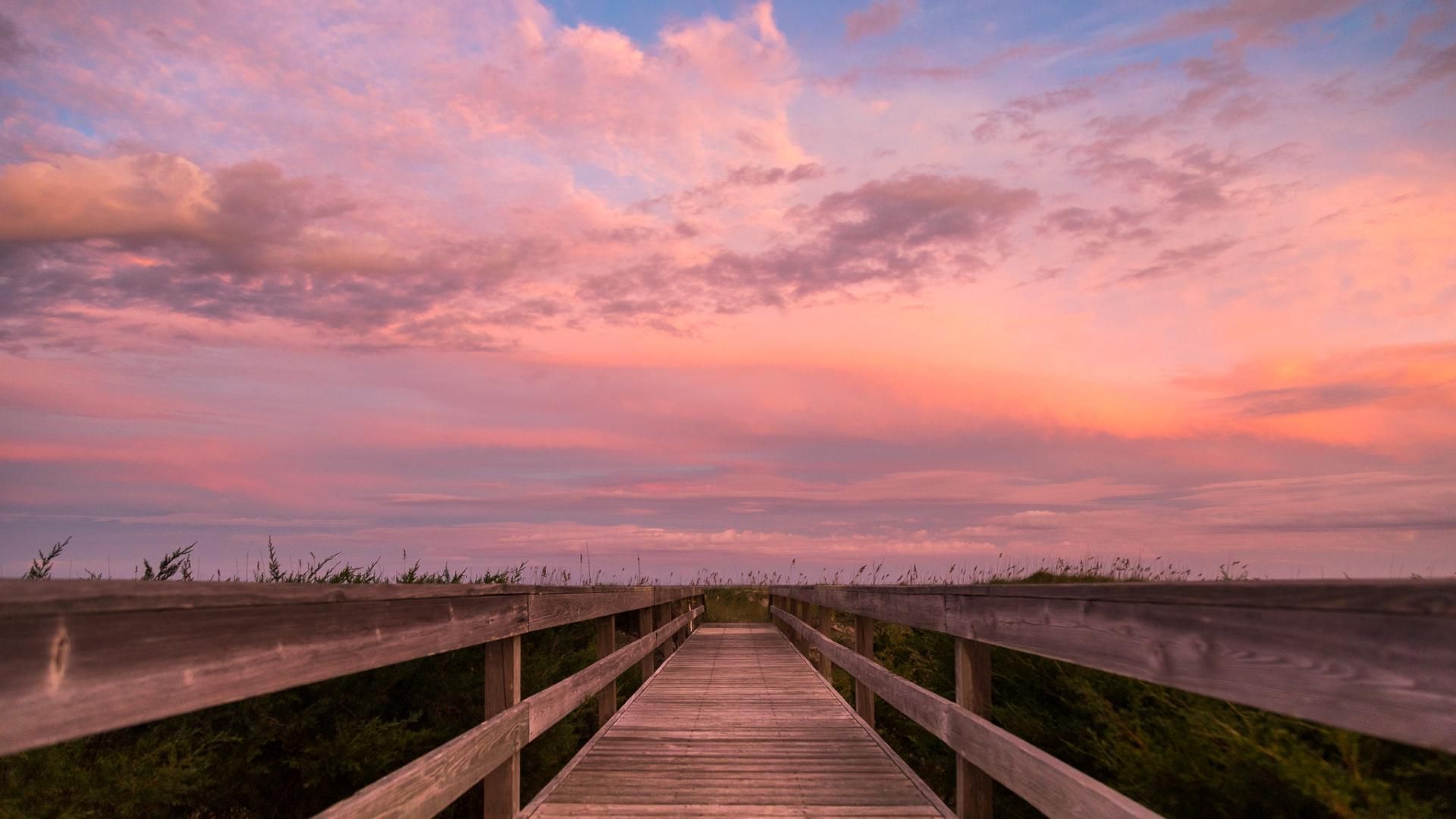 Sunset On Figure Eight Island Nc