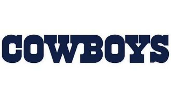 Dallas Cowboys Logo Black And White High Profile Nfl Team Once